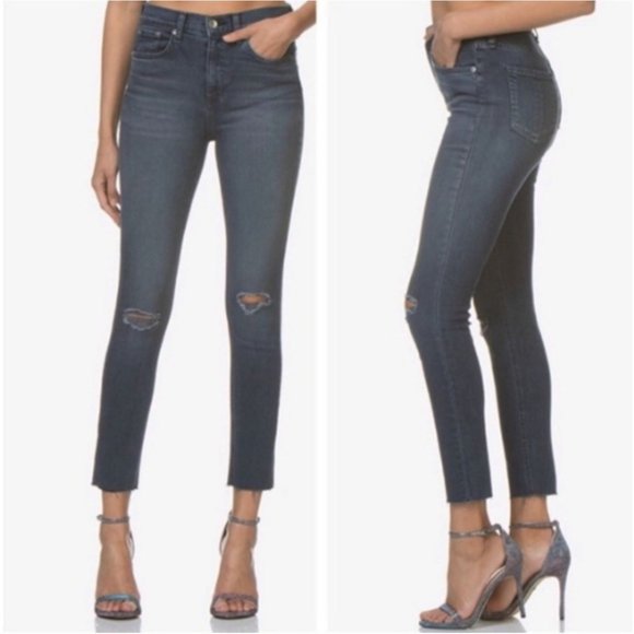 Rag & Bone High Rise Ankle Skinny Jeans Alec Wash Size 26 - Picture 1 of 10